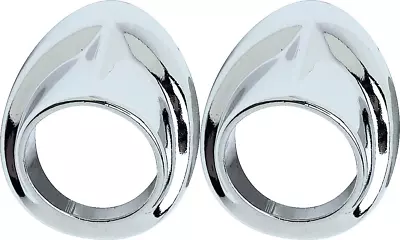 $45.54 • Buy 47-53 Chevy GMC Pickup Truck Windshield Wiper Tower Bezel Set Right Left