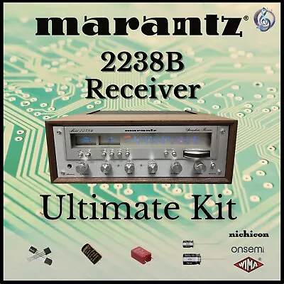 Marantz 2238B Receiver Ultimate Upgrade Kit Genuine Parts Restoration • $88.16