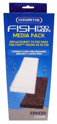 Interpet Fish Pod Moon 39 Media Pack • £9.15