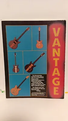 Vantage Guitars Matsumoku Guitars 1980 . Vintage  1980- Print Ad.  1 • $7.16