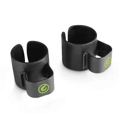 £7.99 • Buy 2x Gravity Cable Lead Tidy Clips For Speaker Stand Pole (Pair) GSACC35B 35mm