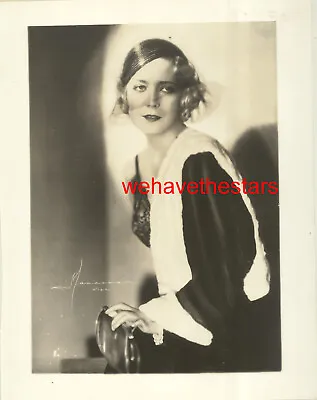 VINTAGE Vilma Banky BEAUTY 20s VIENNA AUSTRIA Publicity Portrait By MANASSES • $75.96