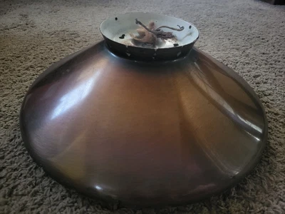 $40 • Buy Vintage Antique Cooper Ceiling Light Lamp Chandelier