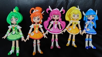 $82.50 • Buy Glitter Force Precure Figure Doll Toy 5 Bodies Set Smile Pretty Cure BANDAI Used
