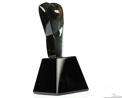 3.1  Rainbow Obsidian Hand Carved Crystal Sculpture Crystal Healing • £95.50