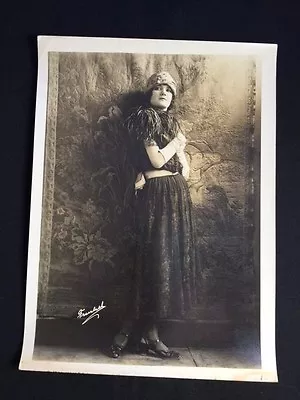 Publicity Photograph Of Silent Film Star Mary Philbin • $100