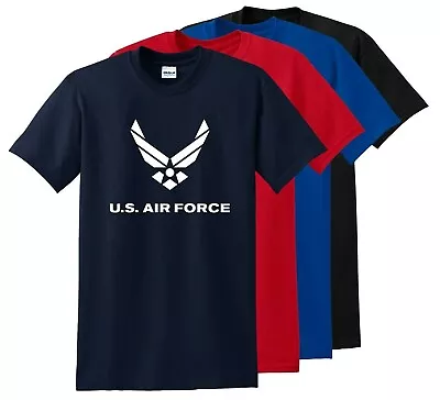 US--USAF- UNITED STATES AIR FORCE -Military-Physical-Training-T-Shirts SHEILD/ • $14.59