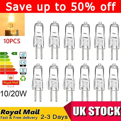 £3.77 • Buy G4 Halogen Bulbs Capsule Lamps Light Lamp 10W 20W Watt 12V Volt 2 Pin Lamps UK