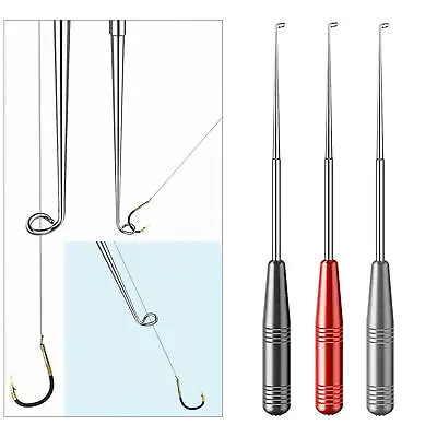 Stainless Steel Hook Detacher Remover Tool Unhooking Device Fishing Tackle • £4.31
