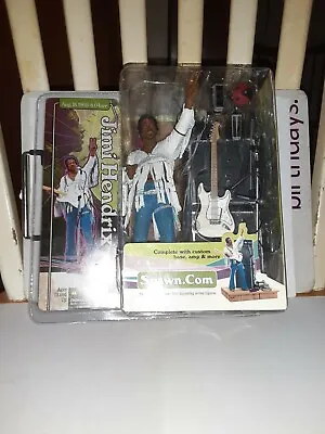 Mcfarlane Toys Jimmy Hendrix Spawn.com 2003 August 18th 1969 8:04am • $99.99