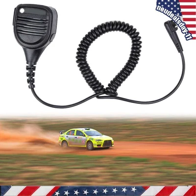 $12.68 • Buy 2 Pin Speaker Mic 360 Degree Clip Shoulder Microphone For Motorola CP200