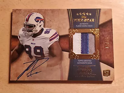 Marcell Dareus 2011 Topps Five Star Autograph Relic Rookie Card #/55 Auto RC • $9.99