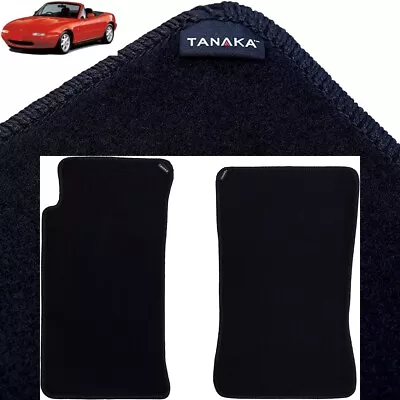 Tanaka Premium Nylon Thick Black Carpet Floor Mat For 90-97 Mazda Miata MX-5 MX5 • $30.91