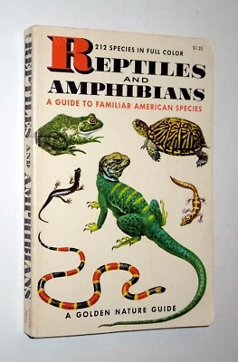 $5 • Buy Reptiles And Amphibians (Golden Nature Guide) - Zim, Smith, Irving, 1956 Sc
