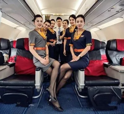 £296.18 • Buy China Qingdao Airlines Cabin Crew Uniform