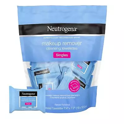 Neutrogena Makeup Remover Facial Cleansing Towelette Singles Daily Face Wipes • $8.50