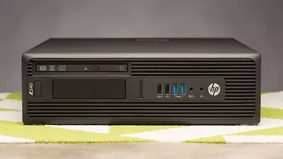 HP BUSINESS DESKTOP SFF PC INTEL I5-7500 (7th) 8GB DDR4 256GB SSD DVDRW Win 11 • $199