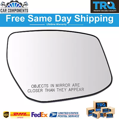 TRQ Exterior Side View Door Mirror Glass RH For 2013-2018 Nissan Altima Sentra • $45.36