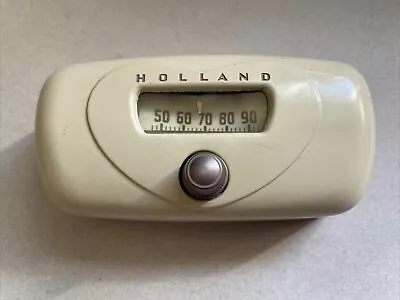 Vintage Holland  Heating Thermostat Heart Face  Great Look ; Unsure If Working • $45