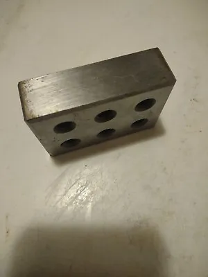 1  1-2-3 Block 6 Holes Machinist 123 Jig  • $5