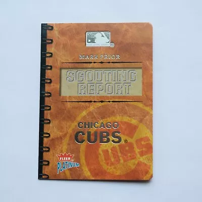 2004 Fleer Platinum MLB Scouting Report S/N To 400 1:190 Packs Prices Reduced • $6