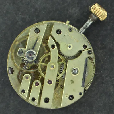 Antique 27mm Unsigned Vacheron Constantin 15 Jewel Manual Pocket Watch Movement • $160