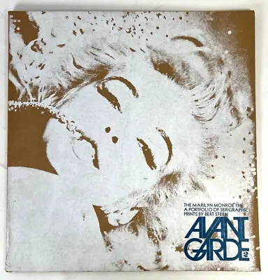 AVANTE GARDE MAGAZINE #2 March 1968 Bert Stern Serigraphic Marilyn Monroe Prints • $106.67