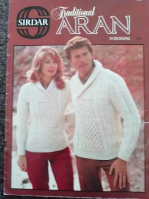 Sirdar Traditional Aran Knitting Pattern Book 118. 19 Designs For The Family • £0.99