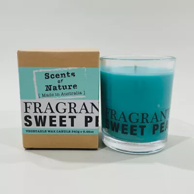Fragrant Sweet Pea Candle 240g • $22