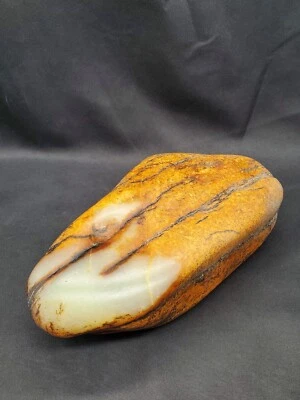 $975 • Buy Siberian White Jade River Cobble, 1,825g