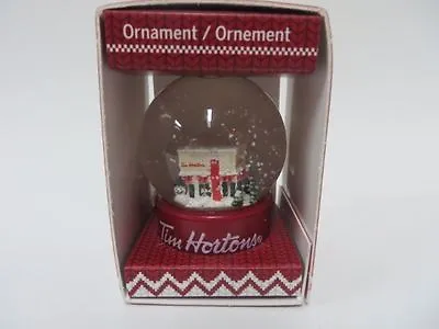 $21.95 • Buy Tim Hortons 2015 Ornament Snow Globe In Original Box