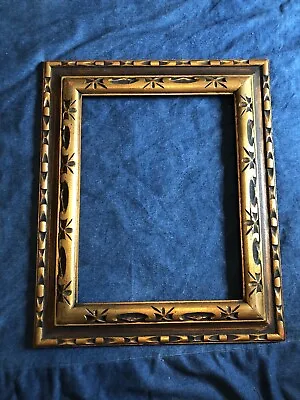 Vintage 20” X 24” Hand Carved Rococo Gold Gilt Arts & Crafts Picture Frame • $250