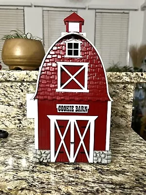 The Original Red Barn Cookie Jar Green Acres Theme Song Music Box 2000 • $34.80