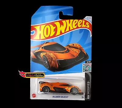 Hot Wheels McLAREN SOLUS GT HW MODIFIED H CASE 2024 • £2.99