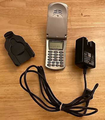 $32.30 • Buy Vintage  Motorola Car Phone TIMEPORT P8167 RARE + Belt Clip And Charger!