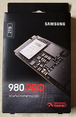$230 • Buy Samsung 980 Pro Pcie 4.0 Nvme M.2 Ssd 2tb | Very Fast Dispatch