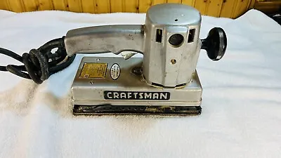 Vintage Commercial Sander Craftsman 315.22401 Dual Motion 1/2 HP USA Made Sears • $19.87