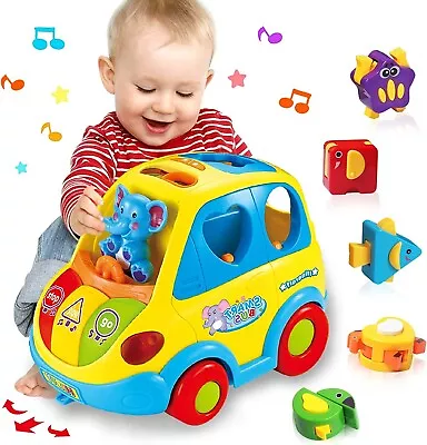 £19.99 • Buy Baby Toys For 1 Years Old (Boys Girls) Crawling Car Shape Sort Toys 6