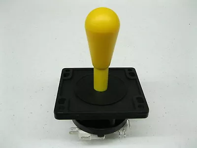 New 100% Happ Joystick Competition 8 Way Yellow Arcade Mame Jamma Multicade • $13.99