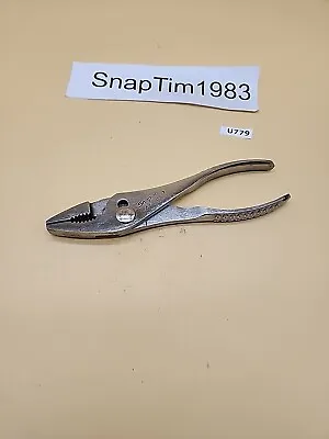 SNAP ON  47  Slip Joint Pliers 7.5  Long With Vacuum Grip  USA • $27.99