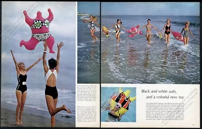 1968 Niki De Saint Phalle Nana Balloon Toy 3 Photo Vintage Print Article • $9.99