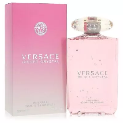 Bright Crystal By Versace Shower Gel 6.7oz/200ml For Women • $50.04