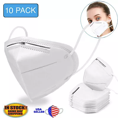 10 PCS KN95 Disposable Face Mask Mouth Cover Medical Protective Respirator K N95 • $35.95