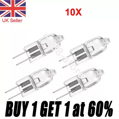 £3.70 • Buy G4 10X Halogen Bulbs Capsule Lamps Light Lamp 10 20W Watt 12V Volt 2 Pin UK