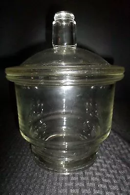 $99.99 • Buy Corning PYREX Glass 2.4L Small Vacuum Desiccator No Sleeve No Ring Chips