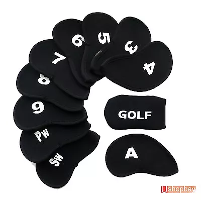 $20 • Buy 11 X Golf Iron Club & Putter Covers Suit Callaway Titleist Taylormade Ping Cobra