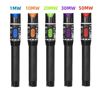 Visual Fault Locator Fiber Optic Cable Tester 1-30Km VFL 50mw/30mw/20mw/10mw/1mw • $28.54