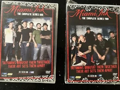 Miami Ink Series 1 & 2 Including Kat Von Dee Ami James & Various Others • £12