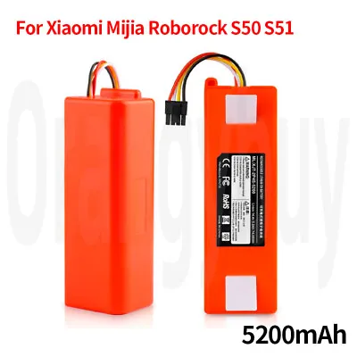 5200mah Battery For Xiaomi Robot Vacuum Cleaner Roborock S50 S51 S55 T4 T6 New • $59.99