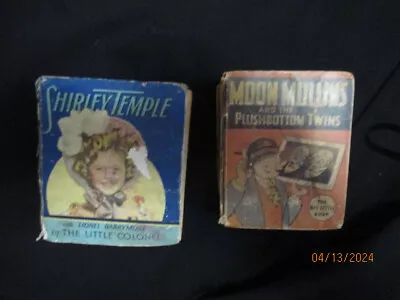 BIG LITTLE BOOK MOON MULLINS Shirley Temple The Little Colonel • $4